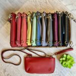 Vegan Leather Crossbody Bag (Various Colors)
